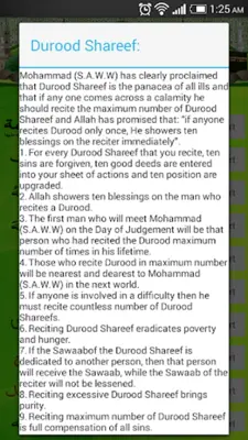 Tasbih android App screenshot 2