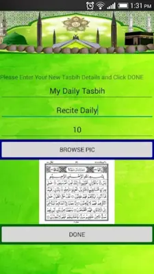 Tasbih android App screenshot 6